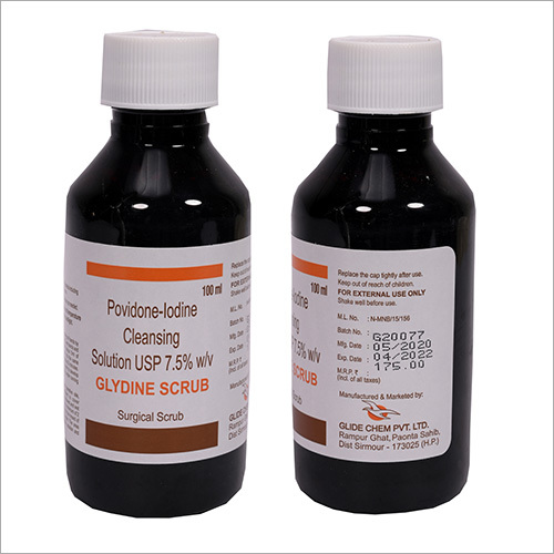 100ml Povidone Iodine Cleansing Solution Surgical Scrub