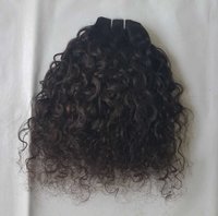 Raw Untreated Curly  Human Hair Extensions