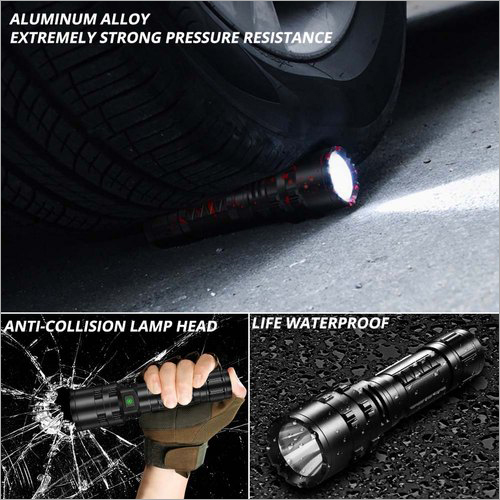 LED Rechargeable Metal Torches