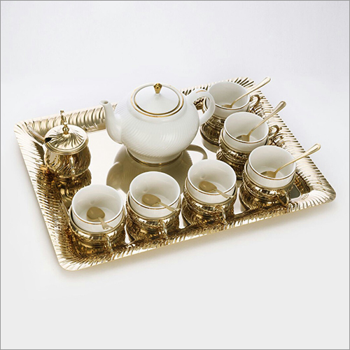Sterling Silver Tea Set With Kettle