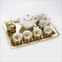 Sterling Silver Tea Set With Kettle