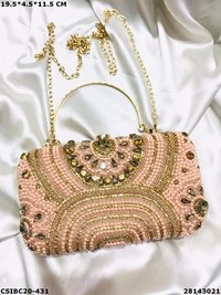Handcrafted Bridal Box Clutch