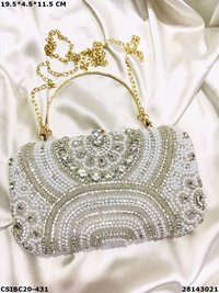 Handcrafted Bridal Box Clutch