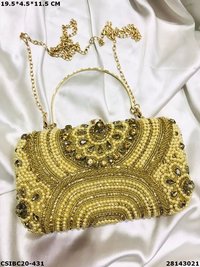 Handcrafted Bridal Box Clutch