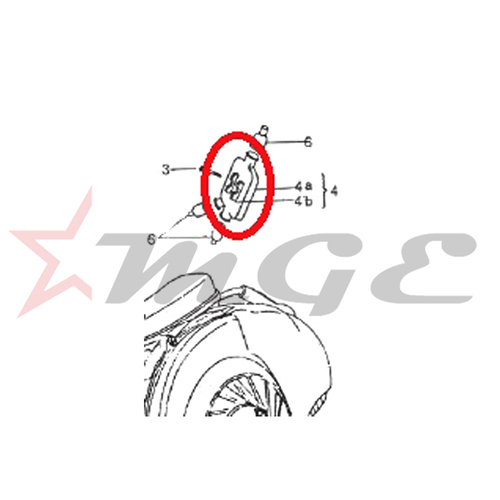 Vespa PX LML Star NV - Junction Box - Reference Part Number - #C-4712840