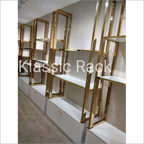 Garment Rack With Shelves