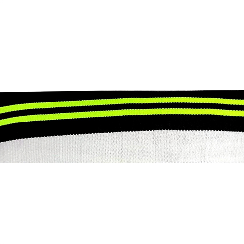 Colored Elastic Tape - Multicolor Striped Design | Ideal for Garment Applications