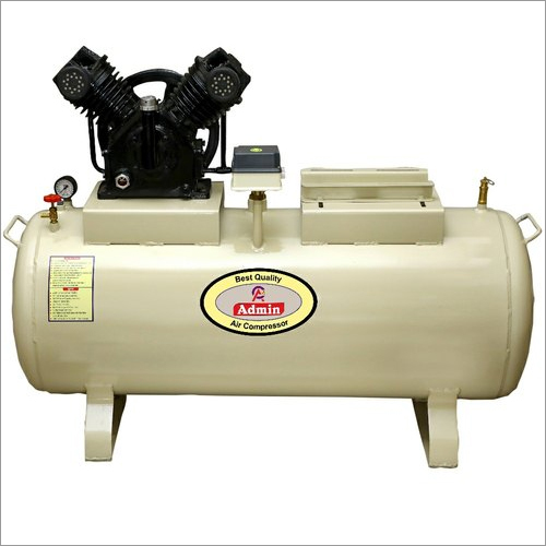 3 HP Double Cylinder V Type Single Stage Reciprocating Compressor