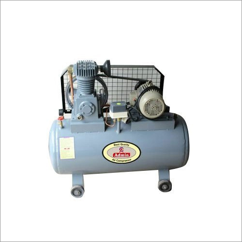 Metal 1 Hp Double Cylinder Piston Air Compressor