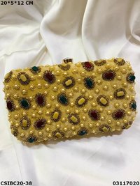 Evening Bridal Handmade Box Clutch