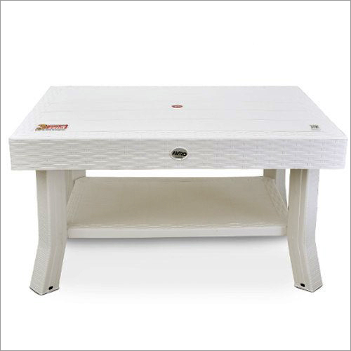 White Plastic Table
