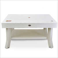 White Plastic Table