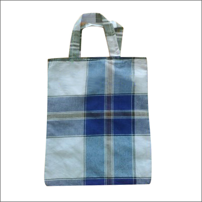 Cotton Checked Bag Capacity: 2 Kg/Day