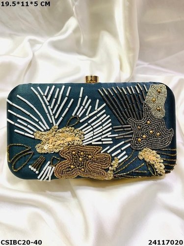 Ethnic Evening Bridal Box Clutch