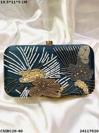 Ethnic Evening Bridal Box Clutch
