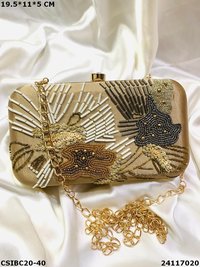 Ethnic Evening Bridal Box Clutch
