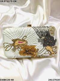 Ethnic Evening Bridal Box Clutch