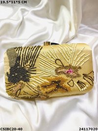 Ethnic Evening Bridal Box Clutch