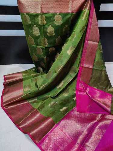 Banarsi organza kora saree