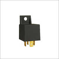 12v Dc 4 Pin Horn Relays - Plastic, Plug-in, Black | Light Weight, Hassle-free Installation, Sturdy Build, 6 Month Warranty