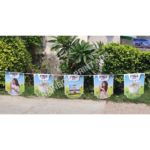 LD Foam Steamer - Customized Rectangular Shape All Pattern Printed for Advertising Use