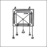 Triangle & Parallelogram Of Forces Apparatus - Wood, 75x70 Cm | Four Adjustable Pulleys, Four Hangers, 16 Weights Of 50g Each, Wall Mountable
