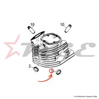 Valve Seat Insert - Exhaust For Royal Enfield - Reference Part Number - #500303/2