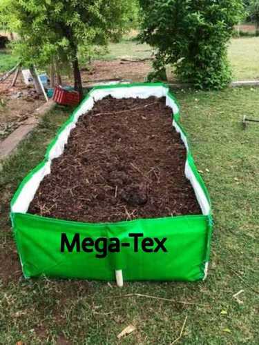 Megatex 350 GSM HDPE Organic Vermi Compost Maker Bed, 10ft x 4ft x 2ft (Green)