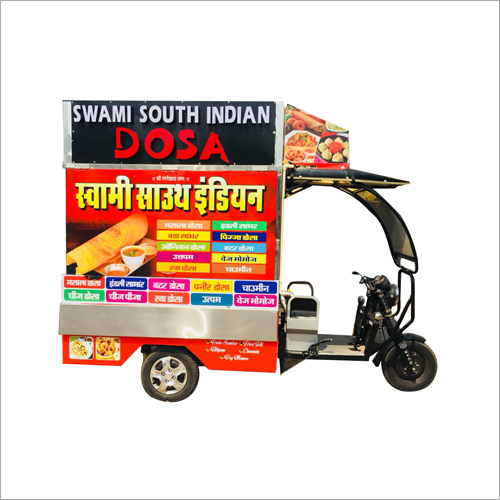 Commercial E-Rickshaw Food Cart