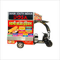Commercial E-Rickshaw Food Cart