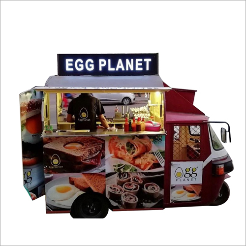 Customized E-Rickshaw Food Cart