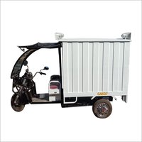E-Rickshaw Dairy Cart