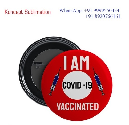 i m vaccinated badges