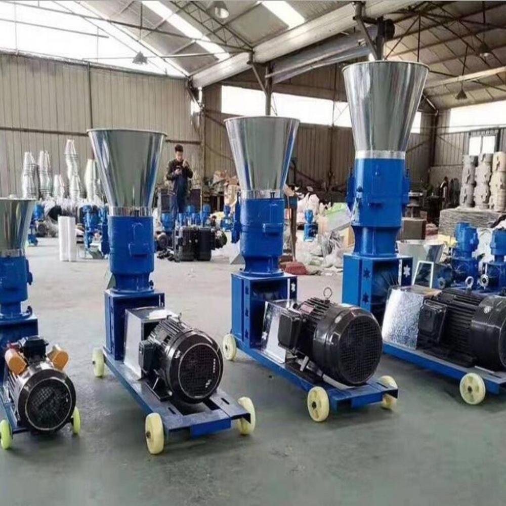 Feed Pallet Mill 10Hp - Color: Blue