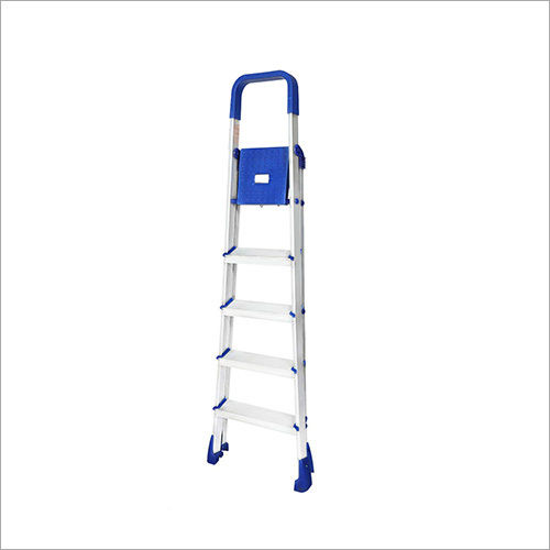 Quantes Stairway 6 Step Aluminium Step Ladder Heavy Duty Folding Ladder Made In India Size: Different