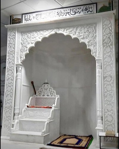 Marble Masjid Qibla And Mihrab