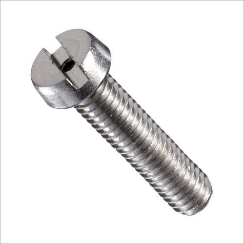 Slotted Cheese Head Screw By M. J. FASTENERS