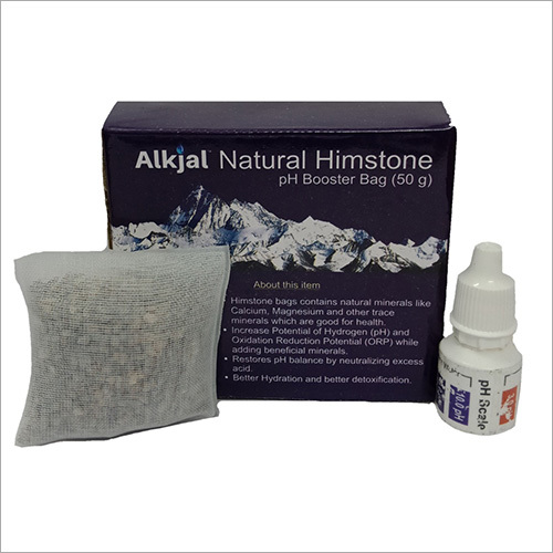 50g Alkjal Natural Himstone pH Booster Bag - Granules | Ideal for Dry Storage Natural Himstone Composition
