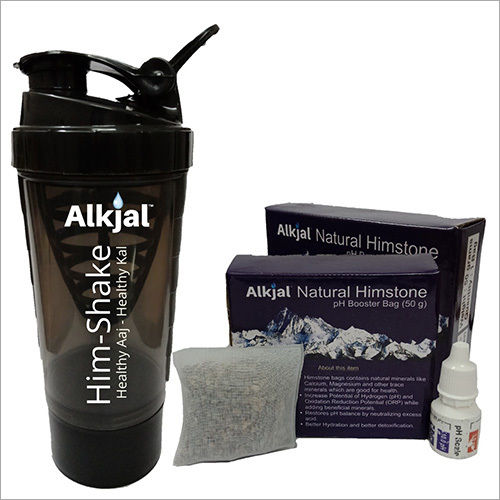 500ml Alkjal Him Shake Water Bottle With pH Booster Bag at Best Price in  Delhi - Supplier,Manufacturer,Delhi NCR