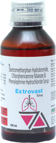 100 ml Dextromethorphan Hydrobromide Chlorpheniramine Maleate and Phenylephrine Hydrochloride Syrup