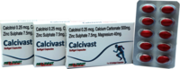 Calcitriol 500mg Calcium Carbonate 7.5 mg Zinc Sulphate 40mg Magnesium