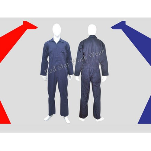 Navy Blue Industrial Boiler Suit