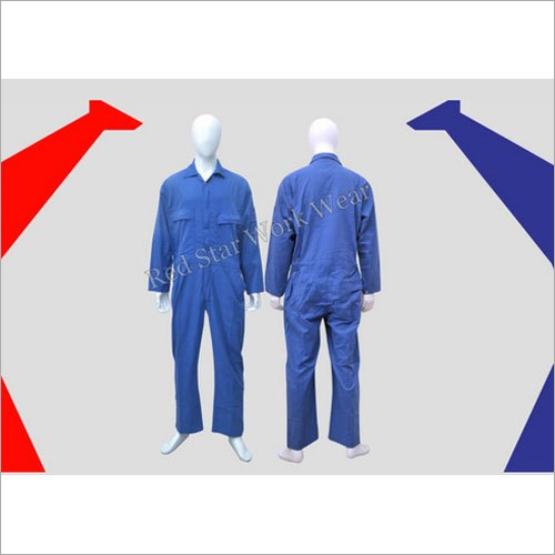 Royal Blue Cotton Coverall