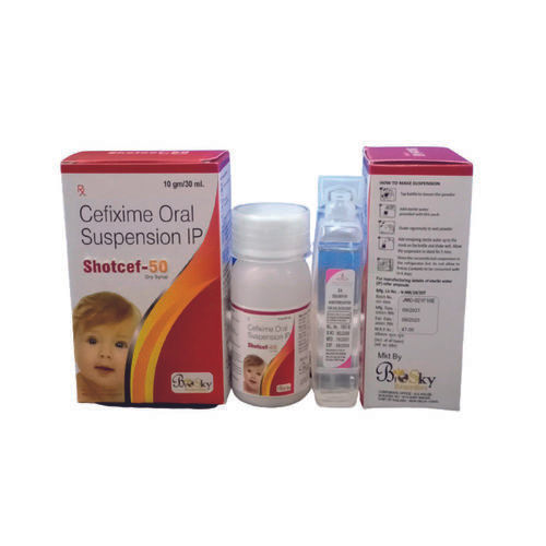 Cefixime 50mg Dry Syrup With Water