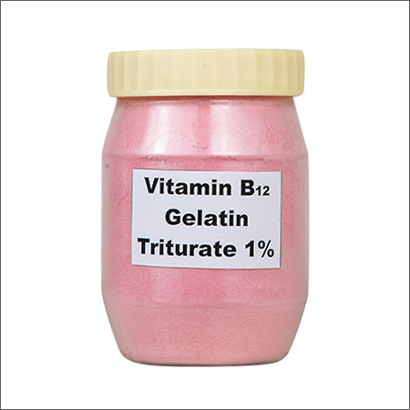 Vitamin B12 1% Gelatin Triturate Dosage Form: Powder