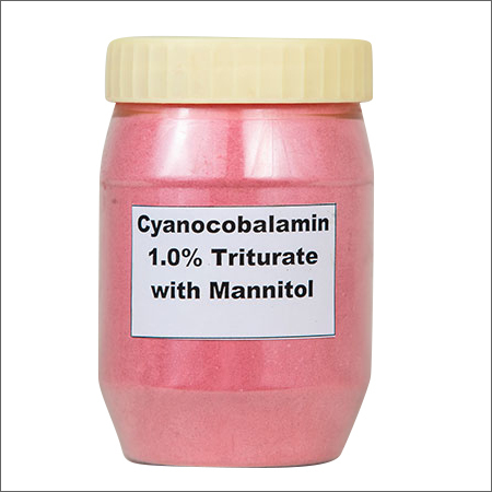 Cyanocobalamin 1% Triturate with Mannitol By PARAS ORGANICS PVT LTD