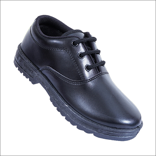 Hum Derby Black School Shoes