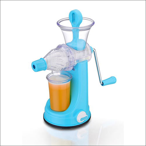 Blue Hand Juicer