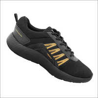 6x10 Black Golden Sports Shoes