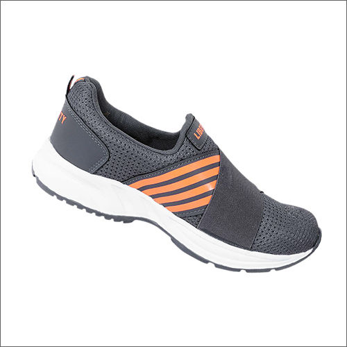 6x10 Dark Grey And Orange Sports Shoes